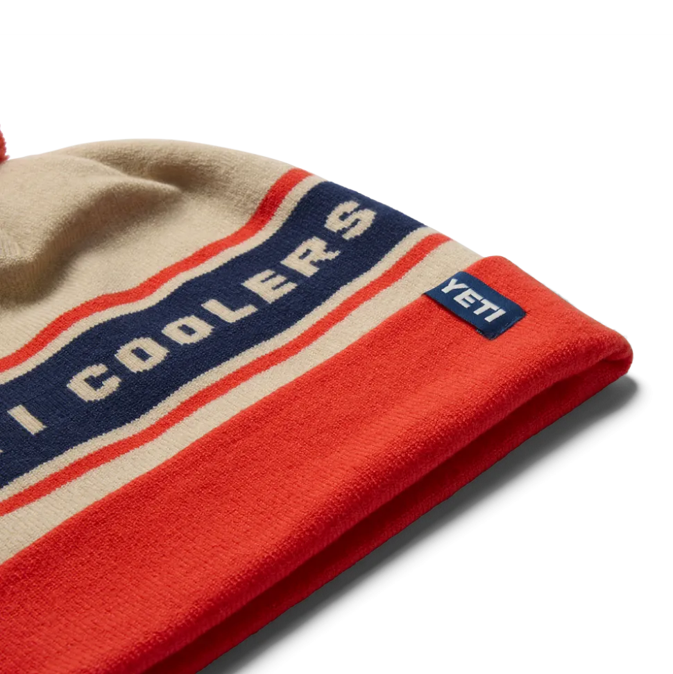 beanie met pompon