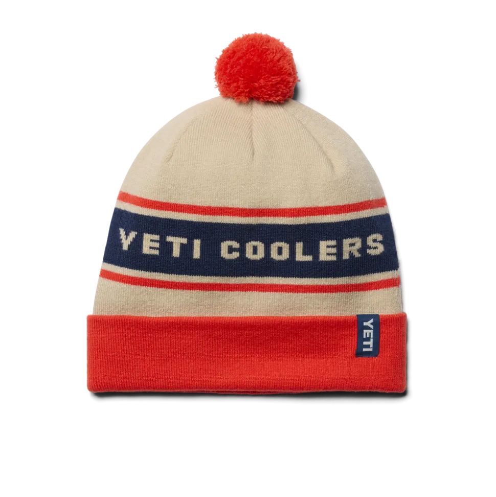 beanie met pompon