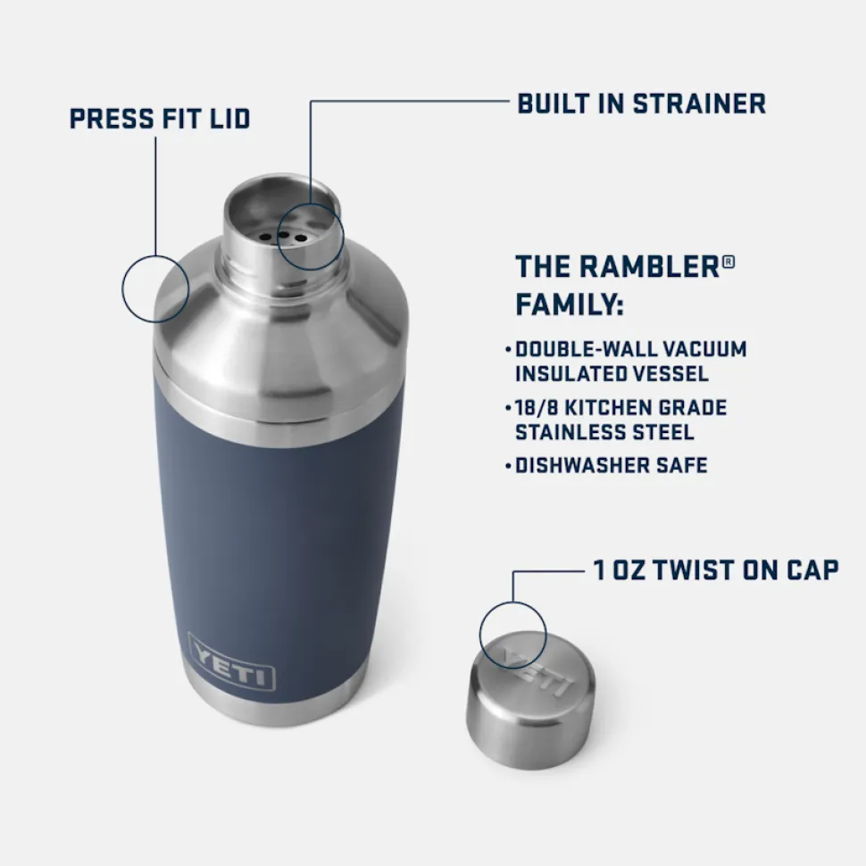 cocktailshaker van 20 oz (591 ml)