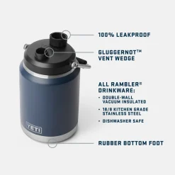 kan halve gallon (1,8 l)