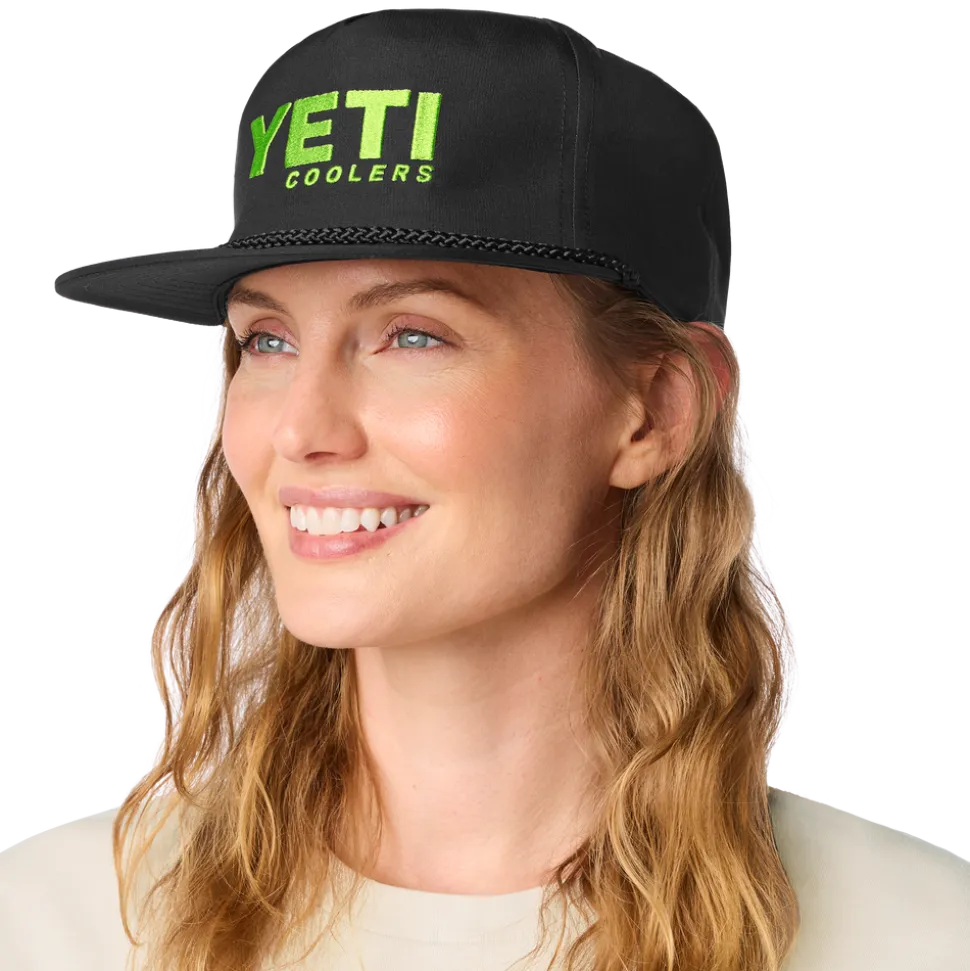 YETI Coolers® pet met platte klep en touwversiering